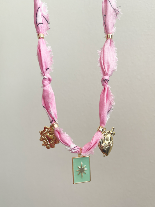 BANDANA CHARM ROSA I