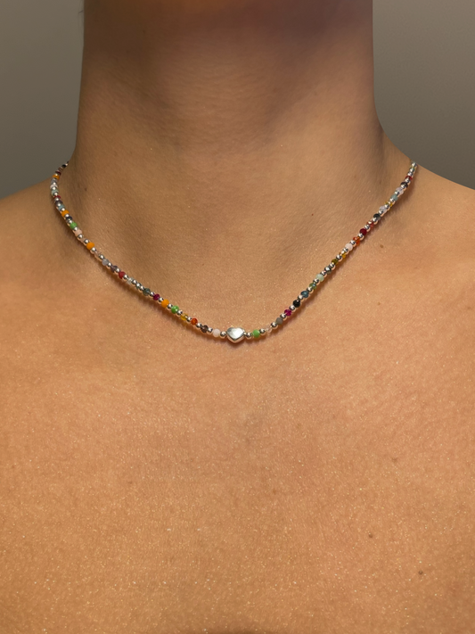 COLLAR NEBULOSA CORA 925