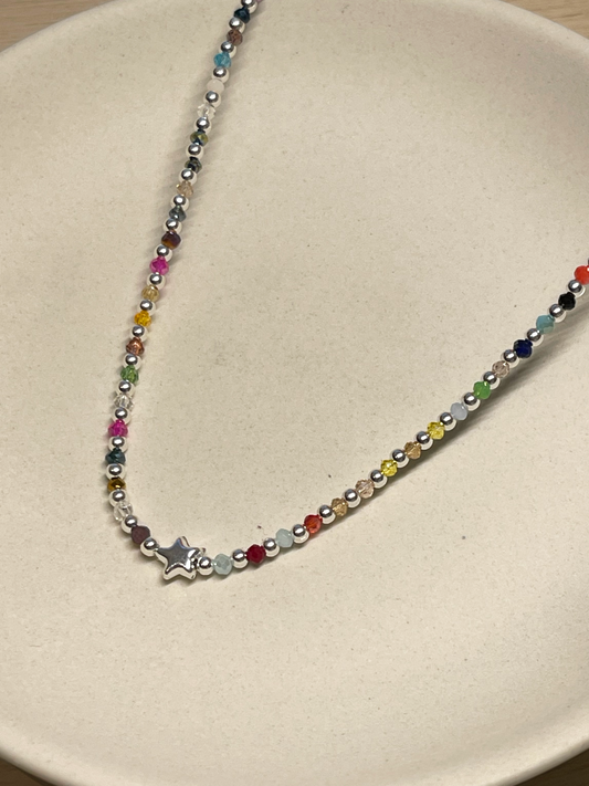 COLLAR NEBULOSA STAR 925