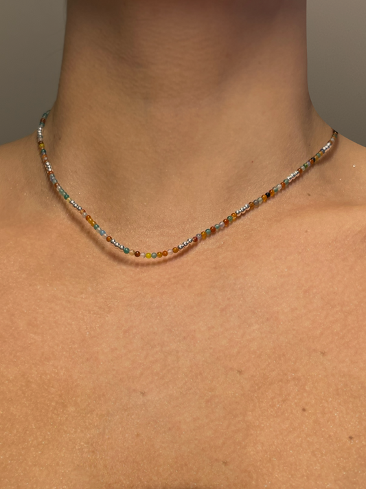 COLLAR NEBULOSA TRÍO 925